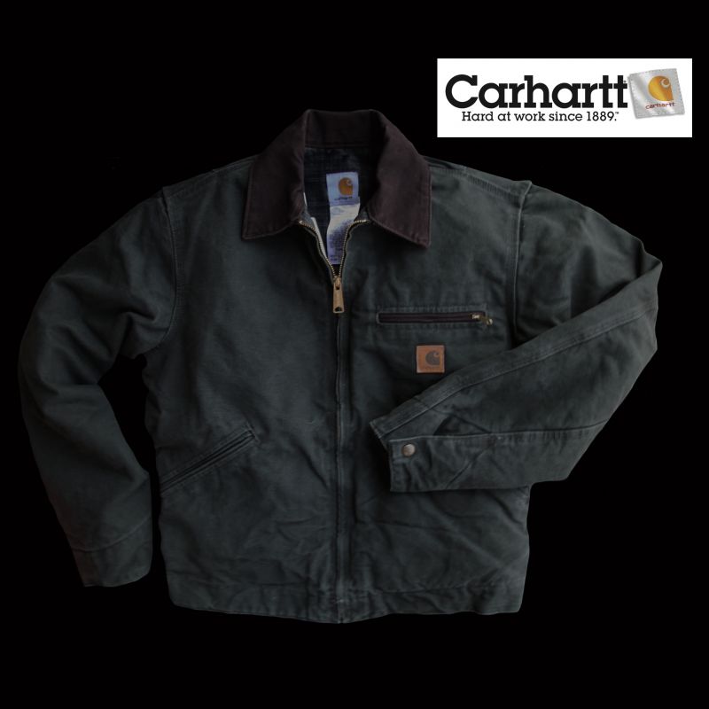 通販-carhartt カーハート デトロ•イトジャケット グレー 野村訓市