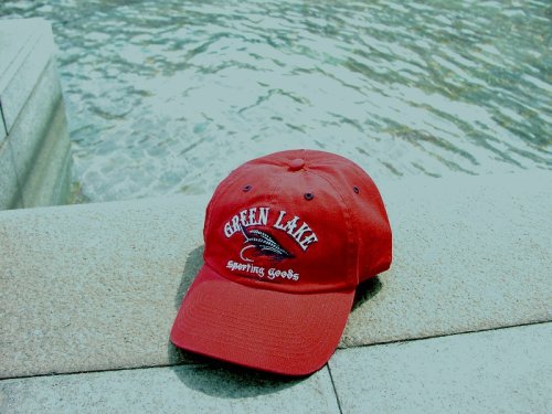 画像クリックで大きく確認できます　Click↓1: ジーエイチバス グリーン レイク キャップ（レッド）/GH Bass GREEN LAKE Cap