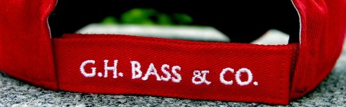 画像クリックで大きく確認できます　Click↓3: ジーエイチバス グリーン レイク キャップ（レッド）/GH Bass GREEN LAKE Cap