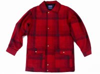 ペンドルトン ウール プラッド コート(レッド・チャコール）/Pendleton Wool Coat