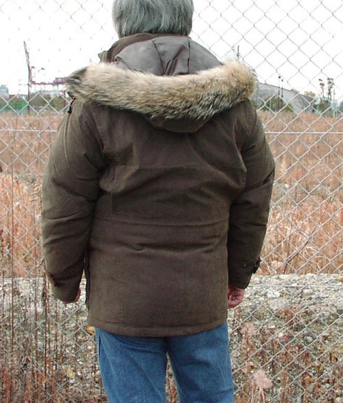 画像クリックで大きく確認できます　Click↓2: スグレモノのグースダウン パーカ/ Goose Down Parka