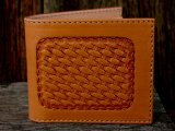 ファニー ビルフォード バスケットスタンプ（タンアンティーク）/Funny Billfold Basket Stamp (Tan Antique)