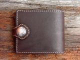 ファニー コインヘッドビルフォード（ブラウン）/Funny Coin Head Billfold(Brown)