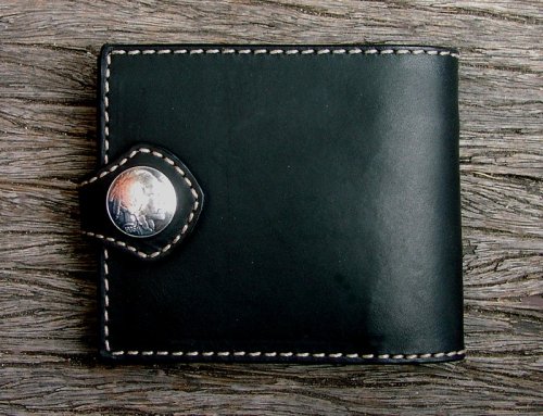 画像クリックで大きく確認できます　Click↓1: ファニー コインヘッドビルフォード（ブラック）/Funny Coin Head Billfold(Black)