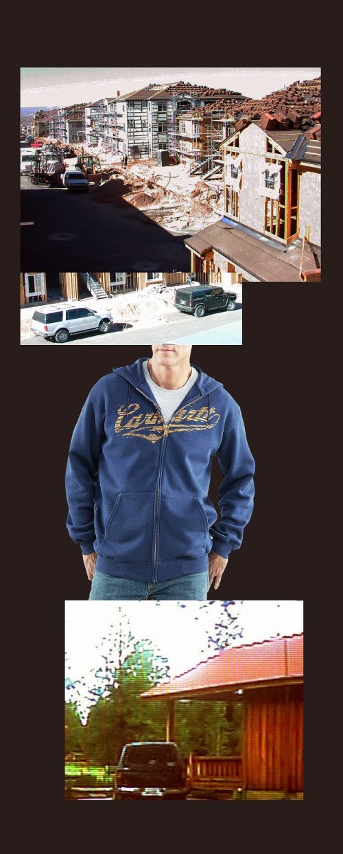 画像クリックで大きく確認できます　Click↓3: カーハート Carhartt ロゴ スエットパーカ（ネイビー）M/Carhartt Hooded Sweatshirt