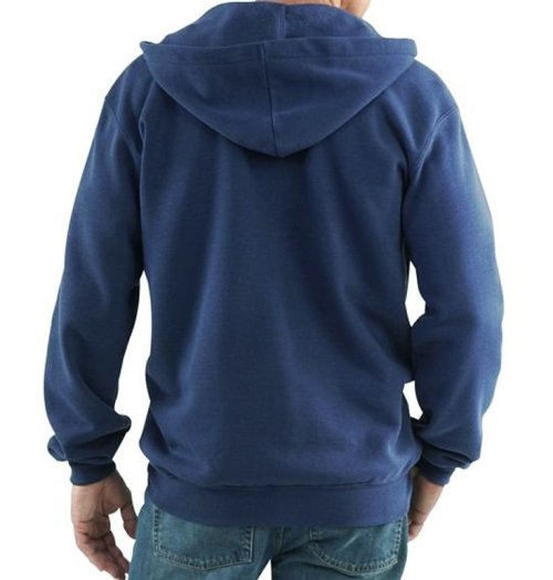 画像クリックで大きく確認できます　Click↓2: カーハート Carhartt ロゴ スエットパーカ（ネイビー）M/Carhartt Hooded Sweatshirt