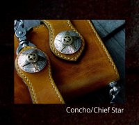 チーフ スター コンチョ/CHIEF STAR CONCHO・31mm