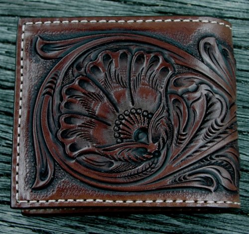 画像クリックで大きく確認できます　Click↓1: ファニー ビルフォード ハンドクラフト・Hand Craft(BrownAntique)/Funny Billfold