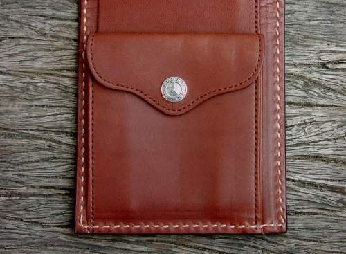 画像クリックで大きく確認できます　Click↓3: ファニー コインヘッドビルフォード（ブラウン）/Funny Coin Head Billfold(Brown)