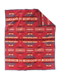 ペンドルトン チーフジョセフ ムチャチョ ブランケット（コーラル）/Pendleton Chief Joseph Muchacho Blanket(Coral)