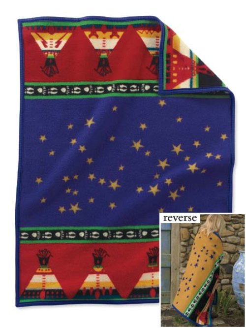 画像クリックで大きく確認できます　Click↓1: ペンドルトン ムチャチョ ベビー ブランケット/Pendleton Muchacho Baby Blankets(Chiefs Road)