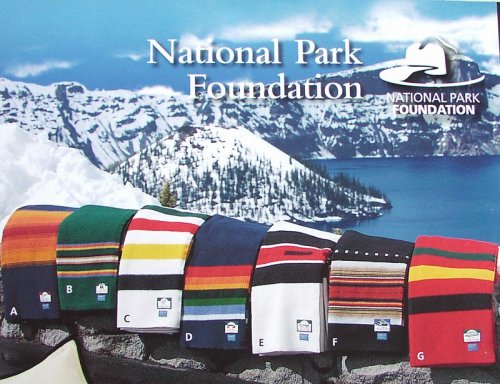 画像クリックで大きく確認できます　Click↓2: ペンドルトン ナショナルパーク ブランケット・レー二ア国立公園/Pendleton National Park Blankets(Rainer)