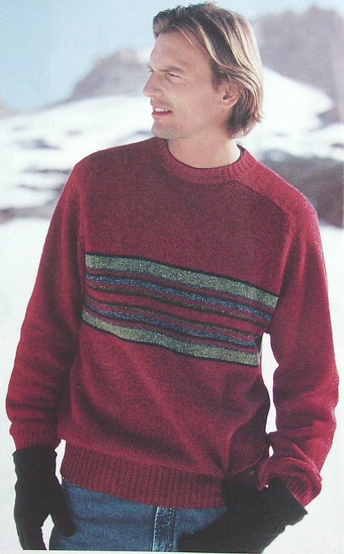 画像クリックで大きく確認できます　Click↓2: ペンドルトン ヤキマストライプ セーター/Pendleton Yakima Stripe Crew Neck Sweater