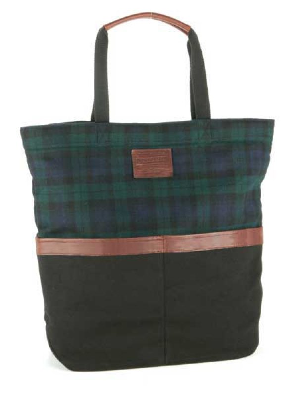 画像1: ペンドルトン フォーポケット トートバッグ/Pendleton Four-Pocket Tote（Black Watch）