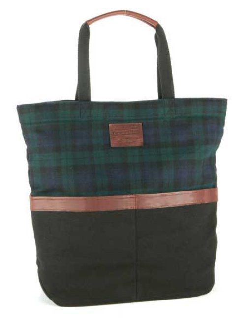 画像クリックで大きく確認できます　Click↓1: ペンドルトン フォーポケット トートバッグ/Pendleton Four-Pocket Tote（Black Watch）