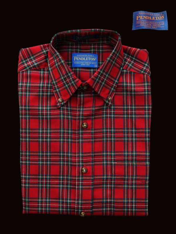 画像1: ペンドルトン サーペンドルトン ウールシャツ（The Stewart Tartan）M/Pendleton Sir Pendleton Wool Shirt