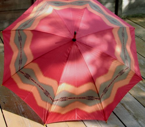 画像クリックで大きく確認できます　Click↓1: ペンドルトン アンブレラ サグアロ/Pendleton Heritage Design Umbrella・Saguaro