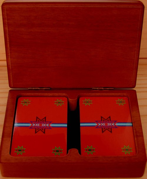 画像クリックで大きく確認できます　Click↓2: ペンドルトン プレイングカード（木製ボックス入り）/Pendleton Playing Card in a Wooden Box