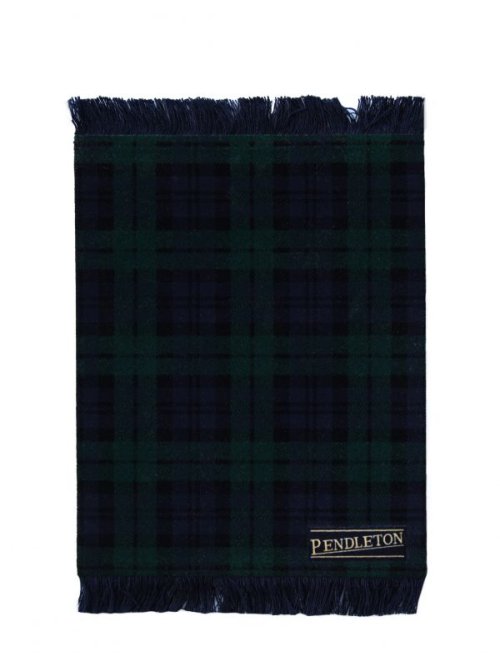 画像クリックで大きく確認できます　Click↓1: ペンドルトン マウスパッド/Pendleton Mouse Rug(Black Watch Tartan)