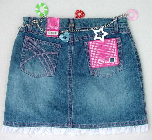 画像クリックで大きく確認できます　Click↓3: キッズ デニムスカート(Girls)/Denim Skirts（Girls)