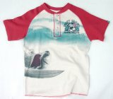 キッズ ヘンリーTシャツ(Boys)/Henley T-shirt(Boys)