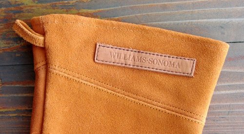 画像クリックで大きく確認できます　Click↓2: ウィリアムズソノマ アメリカンスエード グリルミトン/WILLIAMS-SONOMA American Suede Mitt