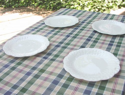 画像クリックで大きく確認できます　Click↓1: テーブルクロス Sonoma Plaid/Fabric Tablecloth 52"×70"Oblong