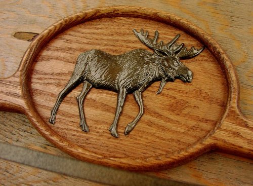 画像クリックで大きく確認できます　Click↓2: オーク ムース タオルハンガー/Oak Towel Hanger Moose