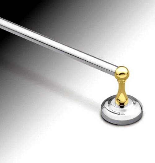 画像クリックで大きく確認できます　Click↓3: タオルバー/Towel Bar(Silver/Gold)