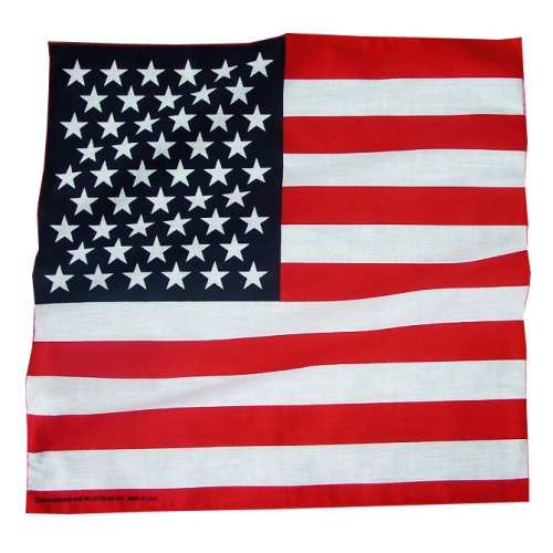 画像クリックで大きく確認できます　Click↓1: バンダナ（アメリカ国旗）/Bandana US Flag