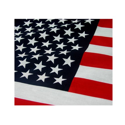 画像クリックで大きく確認できます　Click↓2: バンダナ（アメリカ国旗）/Bandana US Flag