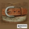 モンタナシルバースミス カウヘアー・ハンドツール ベルト/Montana Silversmiths