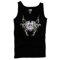 ローパー ラインストーン ハート タンクトップ（ブラック・レディース）S/Roper Tank Top(Black・Women's)