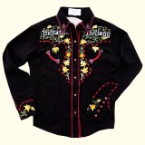 カサデリアン ウエスタン シャツ・カウガールシャツ（長袖）/Casa de Lien Long Sleeve Western Shirt(For Women)