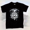 ルート66 半袖Tシャツ（ブラック・イーグル）/Route 66 T-shirt