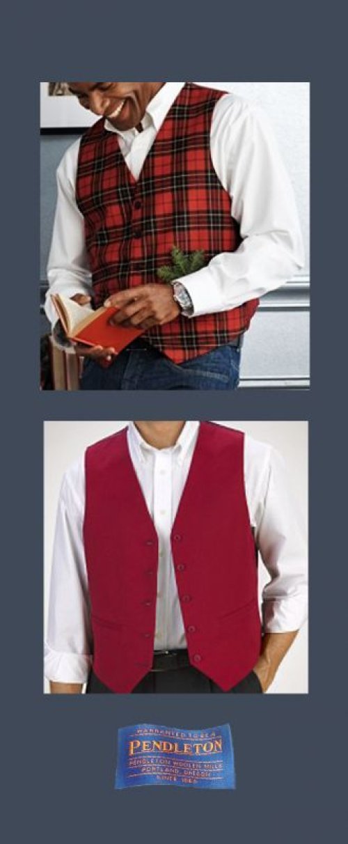 画像クリックで大きく確認できます　Click↓1: ペンドルトン リバーシブル ベスト/Pendleton Vest(The Clan Brodie)
