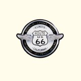 ルート66 ピンバッジ ステイトウイング/Pin Route66