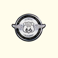 ルート66 ピンバッジ ステイトウイング/Pin Route66