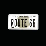 ルート66 ピンバッジ ライセンスプレート/Pin Route66