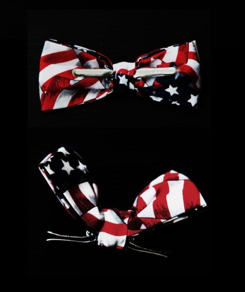 画像クリックで大きく確認できます　Click↓2: ボウタイ 蝶ネクタイ USA アンクル サム/Bow Tie　