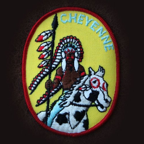 画像クリックで大きく確認できます　Click↓1: ワッペン インディアン シャイアン CHEYENNE /Patch