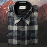 ペンドルトン アウトドア シャツ（ブルー・グレー）大きいサイズ XXL（身幅約73cm）/Pendleton Outdoor Shirt