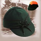 アメリカン レイルロード キャップ（リバーシブル グリーン/グリーン・オレンジ）/Railroad Cap(Green/Green Orange)