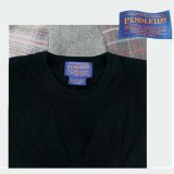ペンドルトン クルーネック ウールセーター（ブラック）/Pendleton Crewneck Wool Sweater