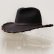 画像2: ベイリー ロウレザー＆ウール カウボーイハット（ブラウン）/Bailey Cowboy Hat(Chocolate) (2)