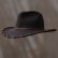 画像1: ベイリー ロウレザー＆ウール カウボーイハット（ブラウン）/Bailey Cowboy Hat(Chocolate) (1)