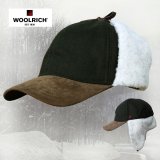 ウールリッチ ウール イアーフラップ キャップ（ダークオリーブ）/Woolrich Cap(Olive)