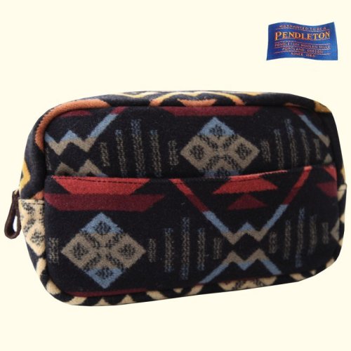 画像クリックで大きく確認できます　Click↓1: ペンドルトン トイレタリーバッグ（コヨーテビュートブラック）/Pendleton Toiletry Bag