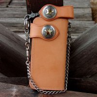 ファニー ライダースウォレット（タン）/Funny Rider's Wallet(Tan Morgan Star)
