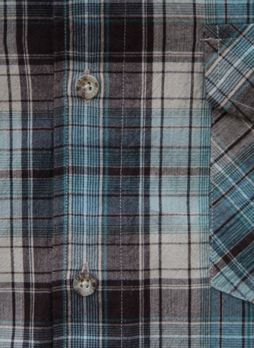 画像クリックで大きく確認できます　Click↓2: ペンドルトン 半袖 シャツ（ターコイズ ブルー）S/Pendleton Short Sleeve Shirt